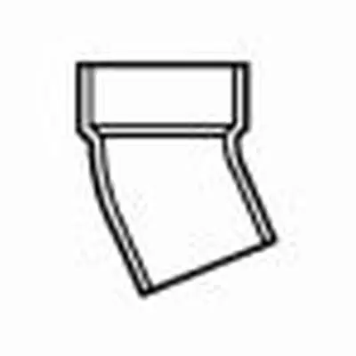 LASCO P326-030 22-1/2 Degree Elbow Fitting 3 In Nominal Spigot x Hub End Style SCH 40/STD
