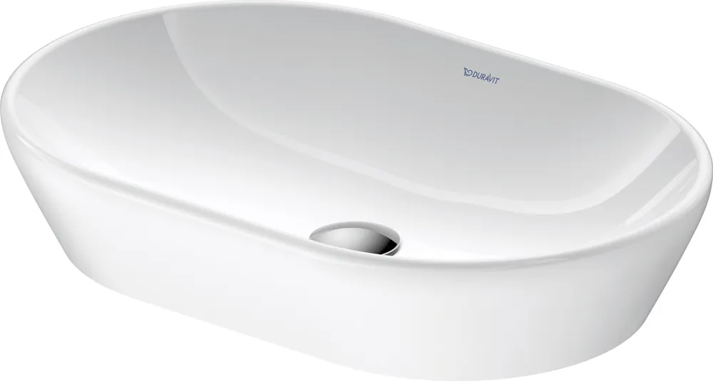 Duravit 2372600070 D-Neo 23 5/8 Oval Vessel Sink in White