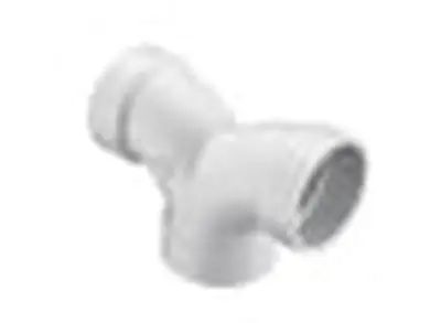 LASCO P327-040 4 PVC DWV DOUBLE 1/4 BEND HUBXHUBXHUB