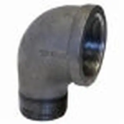 Anvil EXD.BMSL 3/4 x 1/2 Black Malleable 150 lb MNPT x FNPT St Reducing 90 Elbow
