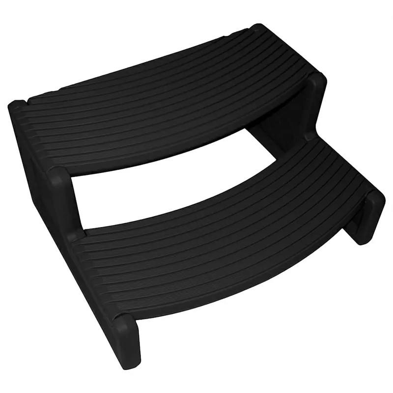 Confer Plastics HS2-BLK Handi Step 2 Black