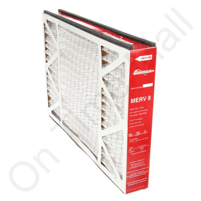 General Filters 4521 3FM1625 Replacement Air Filter 16 X 25 X 3