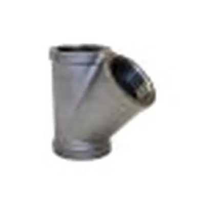 Anvil E.NM45Y 3/4 in Galvanized 150# FNPT Wye Domestic
