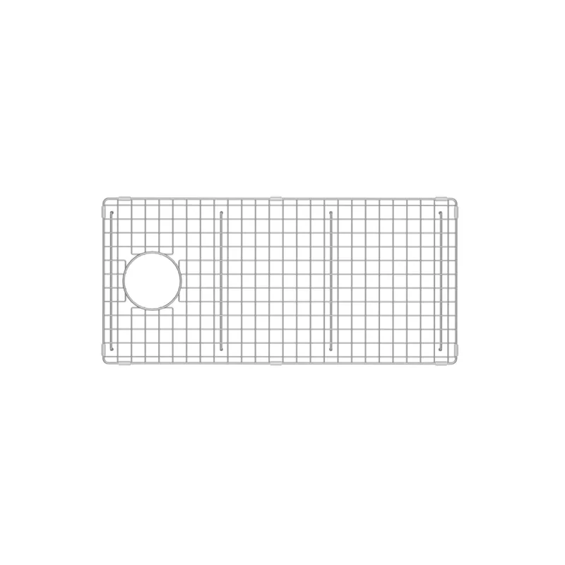 Rohl WSGALUM3319WSSS Wire Sink Grid for ALUM3316WS Kitchen Sink in Stainless Steel