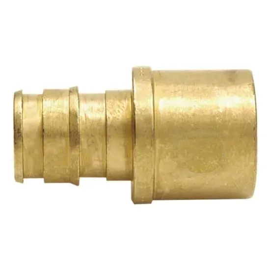 Uponor Q5511515 ProPEX Brass Sweat Adapter, 1-1/2 in PEX x 1-1/2 in Copper