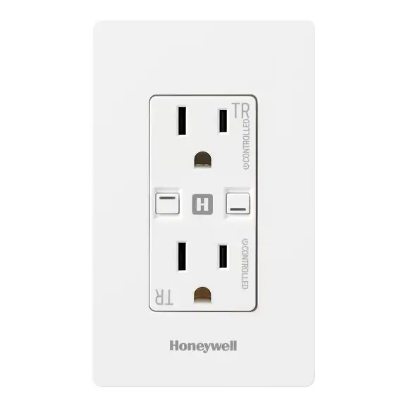 Honeywell CS2001202WHI Connected Power 20A Outlet