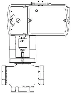 Schneider Electric VS-7323-812-4-9 Valve Globe 24VAC
