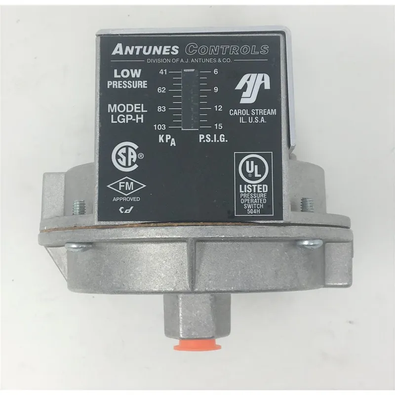 Antunes LGP-H6-15 Antunes Low Gas Pressure SW Manual Reset