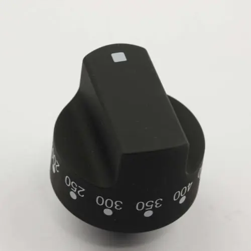 Bertazzoni 4010431 Electric Thermostat Knob Black