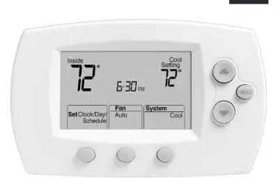 Honeywell TH6110D1005/U Thermostat 20 to 30 VAC 5-1-1 Day Programmable