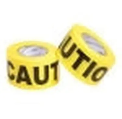 KOLBI CAUTION 3 X 1000' YELLOW CAUTION TAPE
