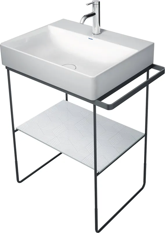 Duravit 0031014600 DuraSquare 26 1/8 x 17 3/4 Console in Matte Black