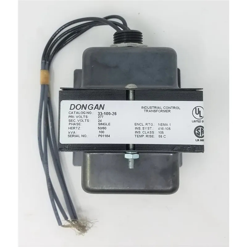 Dongan 33-100-26-U 277X24 100Va Nema 1 ENC Transformer