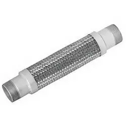 FLEX-HOSE FH3211=0M0M0150 Flex-Hose 2 X 15 CS Threaded SS Braid Connector