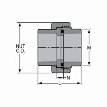 SPEARS 897-020CSPEARS Old Style Union 2 in SCH 80/XH Replacement MPN