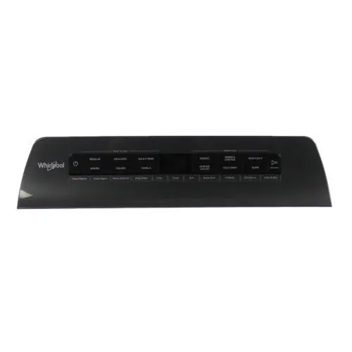 Whirlpool W11478519 Console Fascia Asm Washer 27