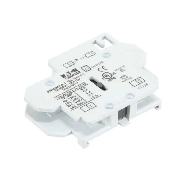 Trane CTC0078 Nema 1&2 N/C Aux Contact