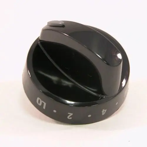 Electrolux 316442501 Knob Top Valve Black