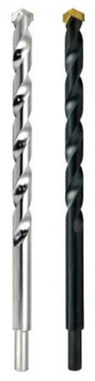 ALFA TOOLS MDF60507C 1/4 X 6 HS MASONRY DRILL BIT - BLACK OXIDE