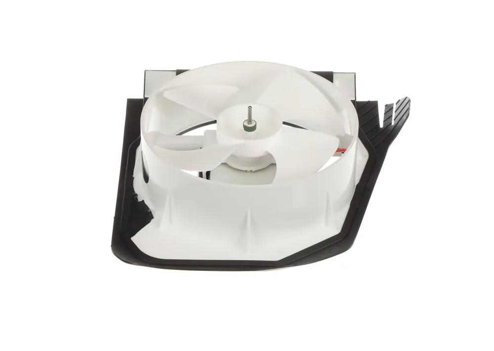 GE WR17X31476 CONDENSER FAN AND HOUSING