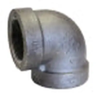 ANVIL 1.N300L 1 in Galvanized 300# FNPT 90 Elbow Domestic
