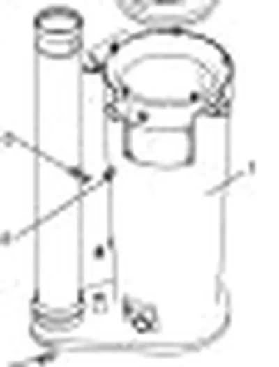 AMERICAN WATER HEATER 100350476 HEAT EXCHANGER-ASME-H STAMP