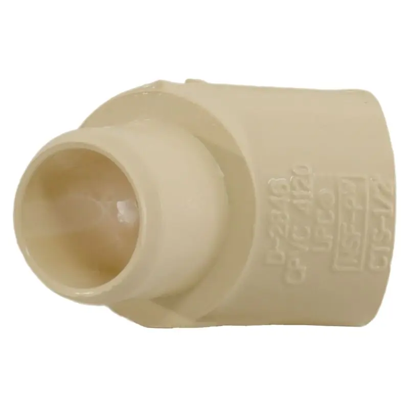 CPVC PIPE FITTINGS 66514 1/2 SPGXS FLOWGUARD GOLD CTS CPVC 45 STREET ELBOW
