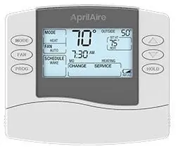 Research Products 8463 Heating and Cooling System Digital Thermostat 24 VAC (5-1-1 Day Programmable)