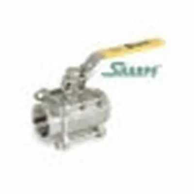 Sharpe 4351002520 39036 3-Piece Ball Valve 3/4 in Nominal Socket Welded End Style
