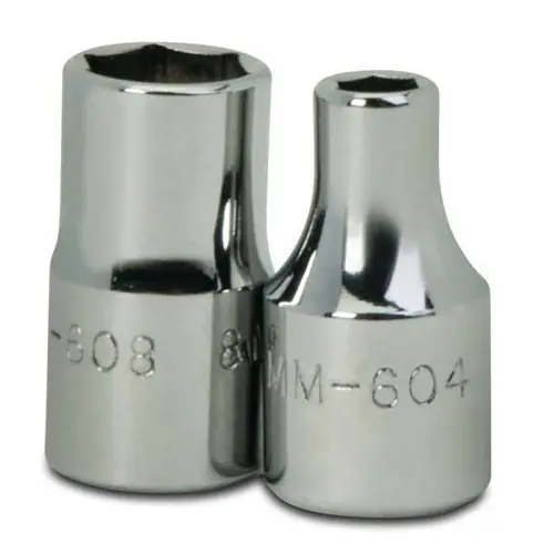 Williams JHWMM-608 6 Point 1/4 in Drive Shallow Socket