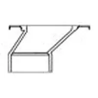 LASCO P820-422 DWV Offset Closet Flange 4 x 3 in Pipe PVC