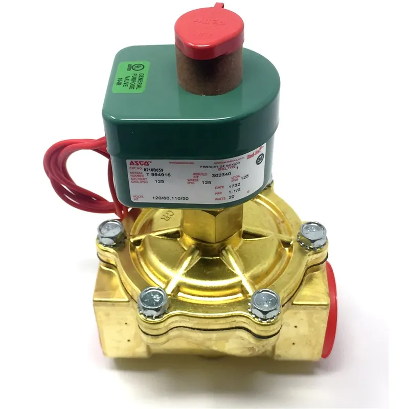 ASCO 8210B059120/60110/50 120V 1.5in No Air/Water/Oil Replacement MPN