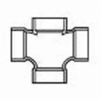 LASCO P429-422 D429-422 Tee Fitting 4 x 4 x 3 x 3
