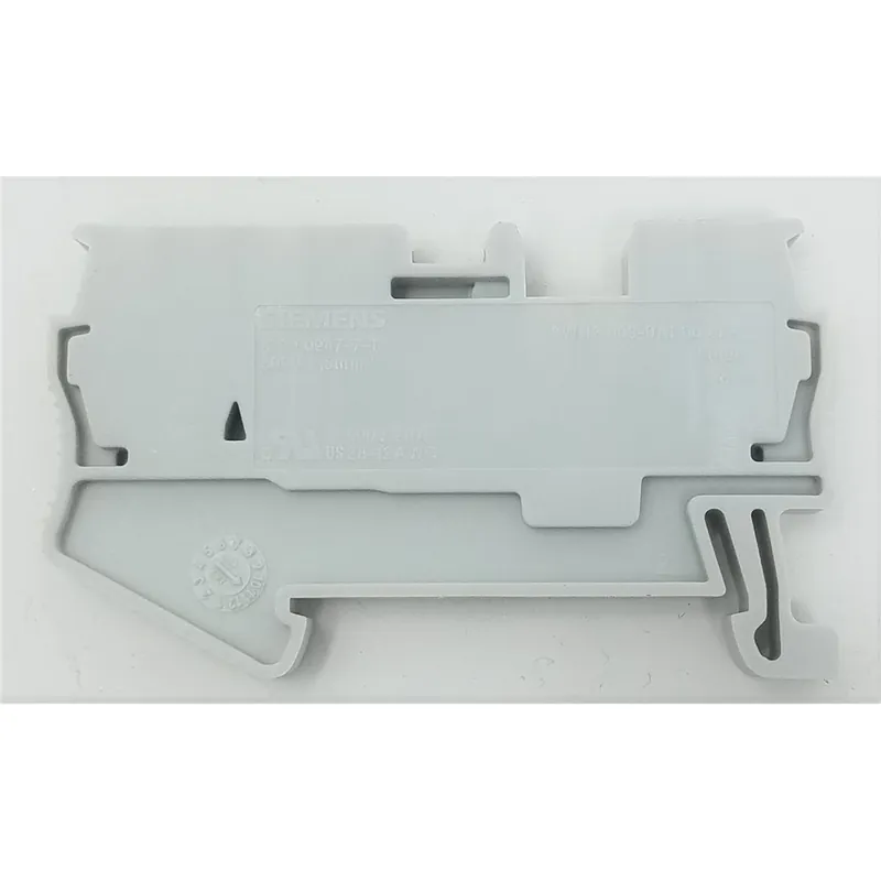 Siemens 8WH2003-0AF00 Term Block Spring Through 2.5 Gray 3-Conn
