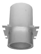 HART & COOLEY 502216 12 ALL FUEL FIRESTOP RADIATION/JOIST SHIELD