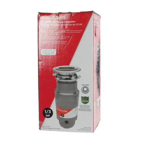 Electrolux FF03DISPD1 Frigidaire 1/3HP Direct Wire