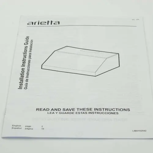 Elica DOC0102956 Documentation