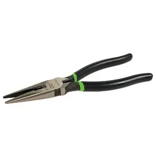 Greenlee 0351-08SD Long Nose Plier with Wire Cutter and Stripper, 8-9/16 inch