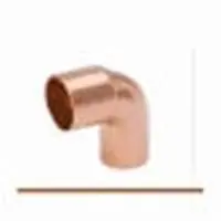 Cambridge-Lee Industries W02385 1-1/2 In Mueller Copper Fitting X Sweat 90 Elbow
