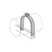 ANVIL 78101161533 O.D Tubing Clamp 3-1/8 in Conduit 3-1/4 in OD