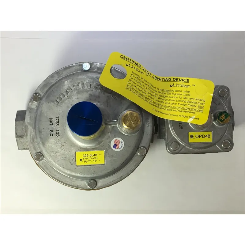 Maxitrol 325-5L48.512A3912A09 .5in 5# Certified w/ OPD & Vent Limiters