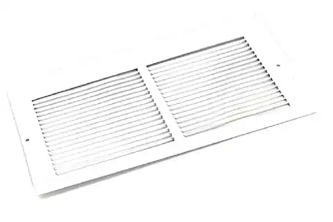 HART & COOLEY 657-14X06-W 14X6 White Steel BaseBoard