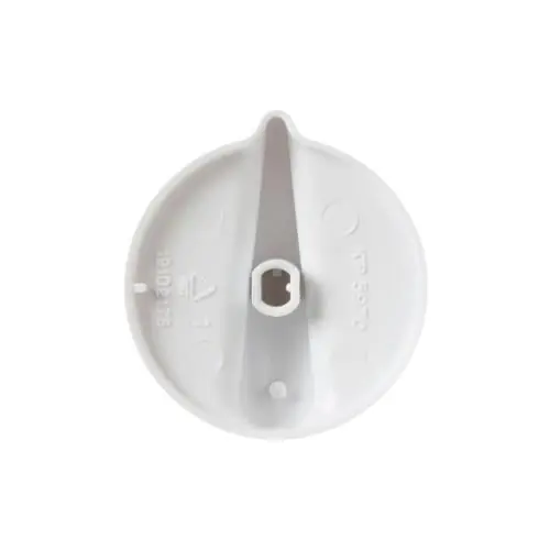 GE WB03T10027 INF KNOB (WH) POWER (SIZE) REPLACEMENT MPN