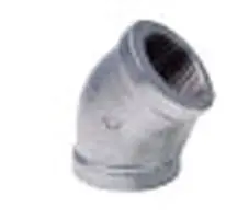 Anvil D.N30045L 1/2 in Galvanized 300# Threaded 45 Elbow Domestic
