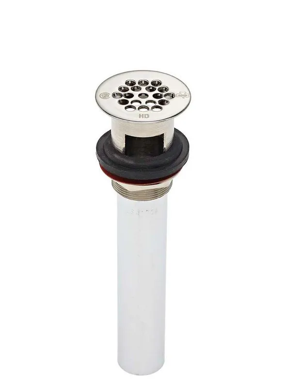 McGuire HD155A 1-1/4 in Plug Open Grid in Polished Chrome