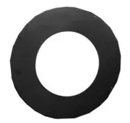 HART & COOLEY 502694 8TLCTC ALL FUEL MATTE BLACK TRIM COLLAR