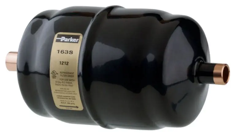 Parker Hannifin 450043-001 Liquid Line Filter Drier 650 PSI for R-22/R-134a/R-404A/R-507 Refrigerant