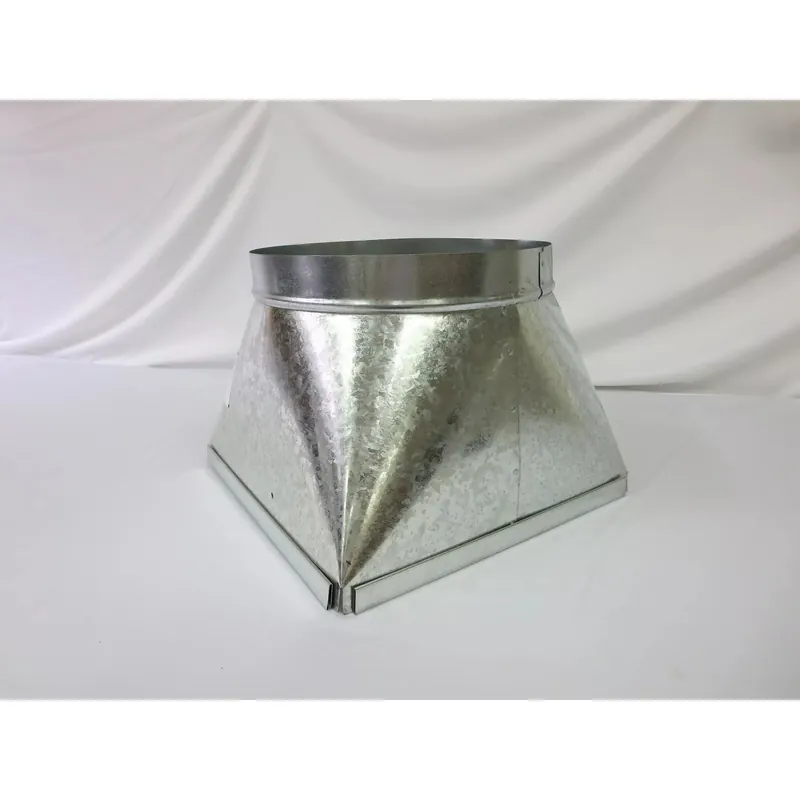 Crown Products 48011153414 Rectangle to Round Transition 26 Gauge