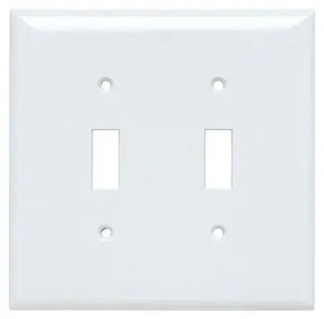 Pass & Seymour SPJ2W Wall Plate Power (2G Toggle Switch) Replacement MPN