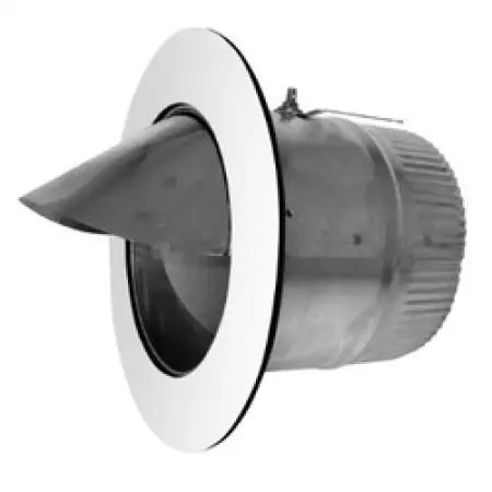 SOUTHWARK METAL ATSD8 AIR-TITE COLLAR WITH SCOOP AND DAMPER 8 INCHES